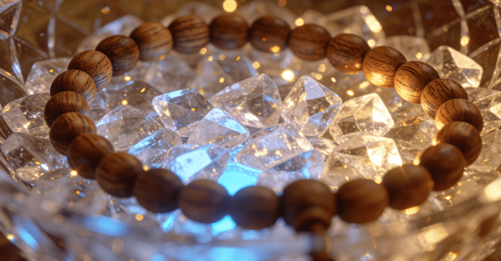 Maintain mala beads naturally