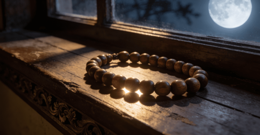 Moonlight cleansing mala