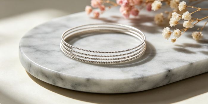 Layered air sign bracelets