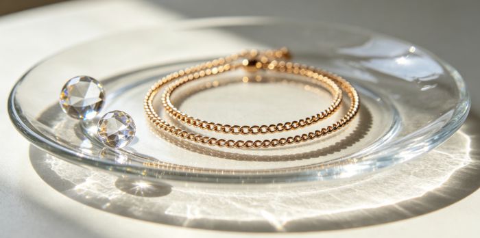 Layered Gemini necklaces