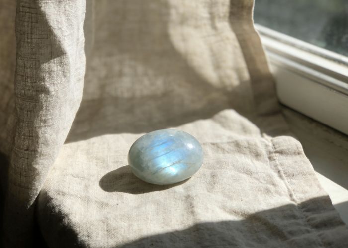 Moonstone in sunlight