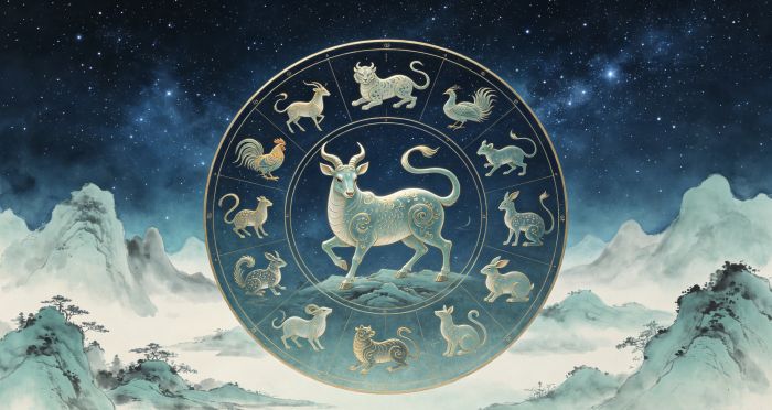 oriental zodiac symbolic art